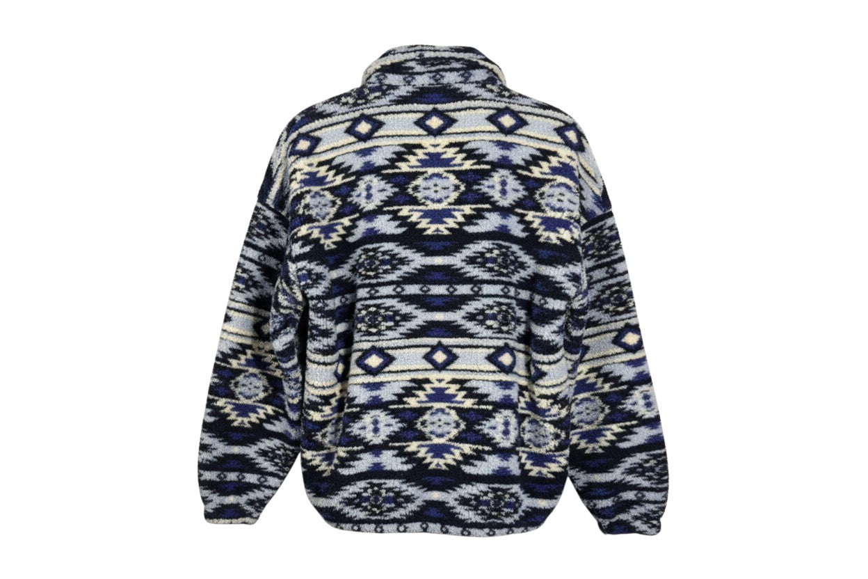 Quarter-Zip Midnight Geo