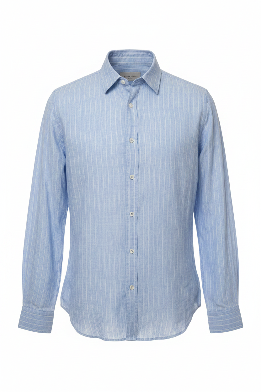 Camisa rayas azul