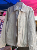 chamarra lino beige