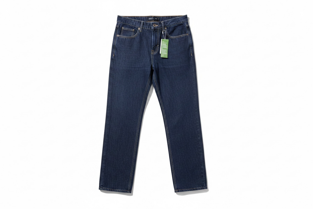 Denim Clásico en Lavado Oscuro