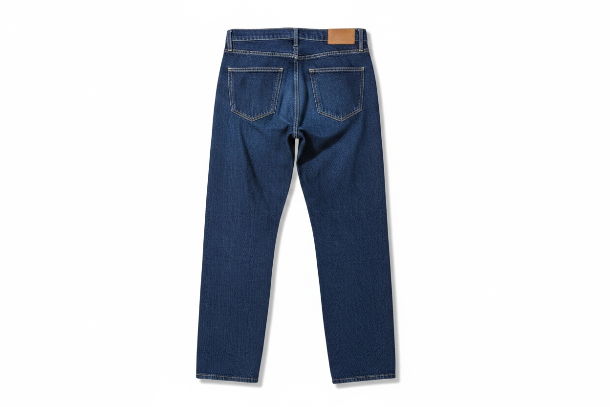 Denim Clásico en Lavado Oscuro