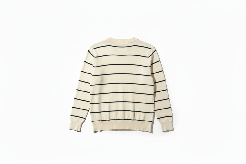 Breton Stripe Classic Crewneck