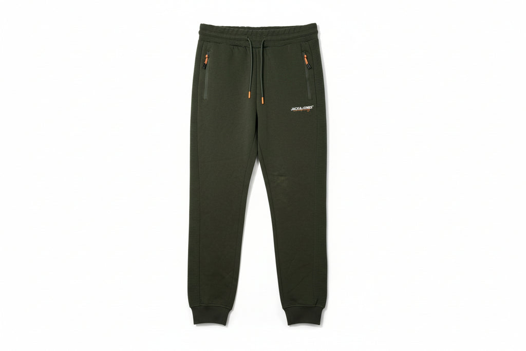 Tracksuit Olive Ribbed Structure