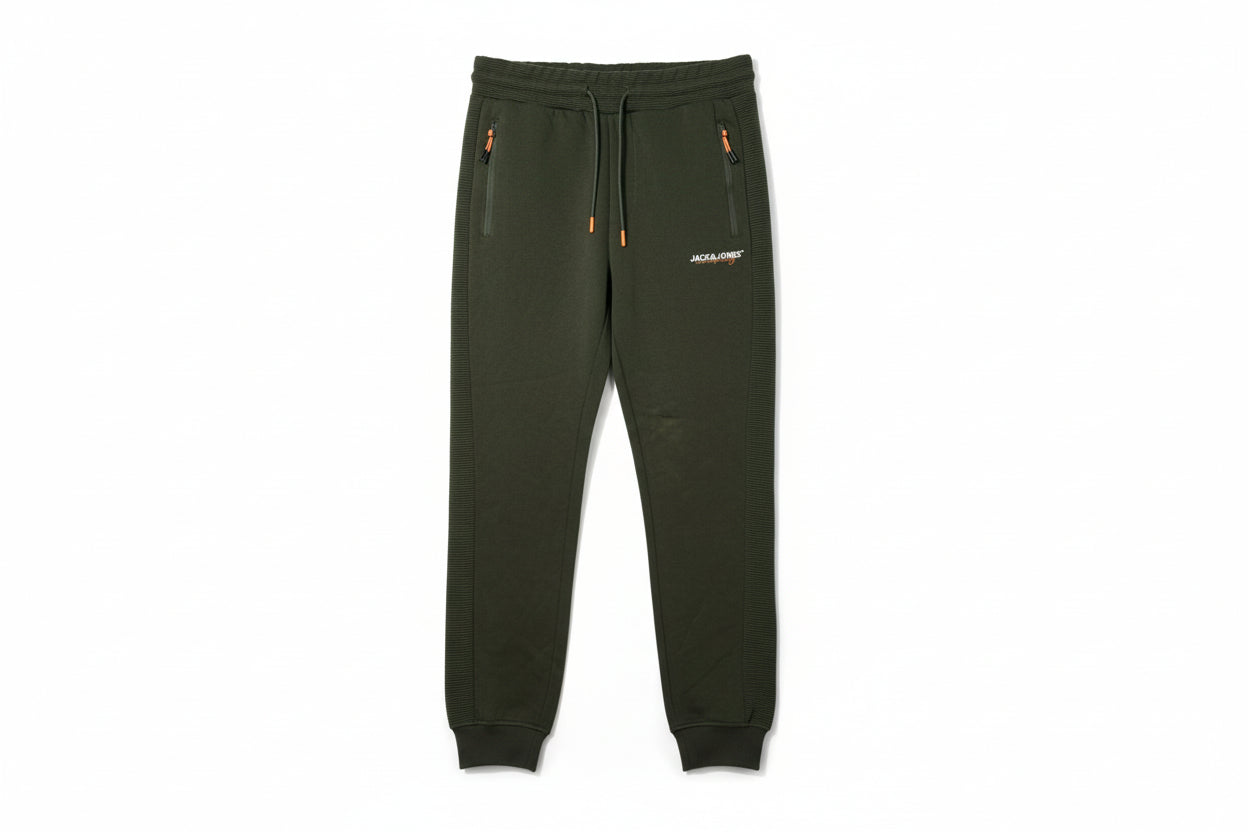 Tracksuit Olive Ribbed Structure