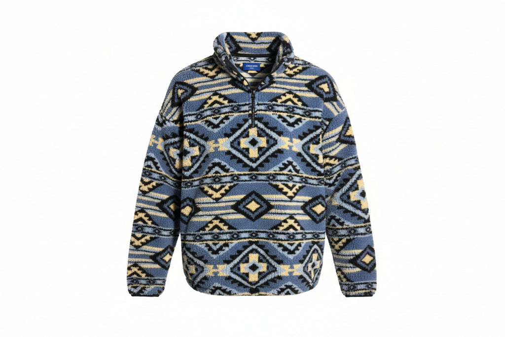 Quarter-Zip Aztec