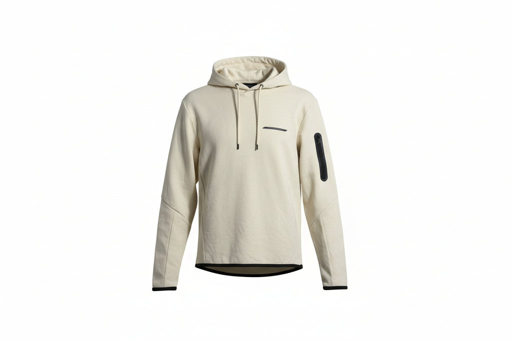 Tech Hoodie Cream