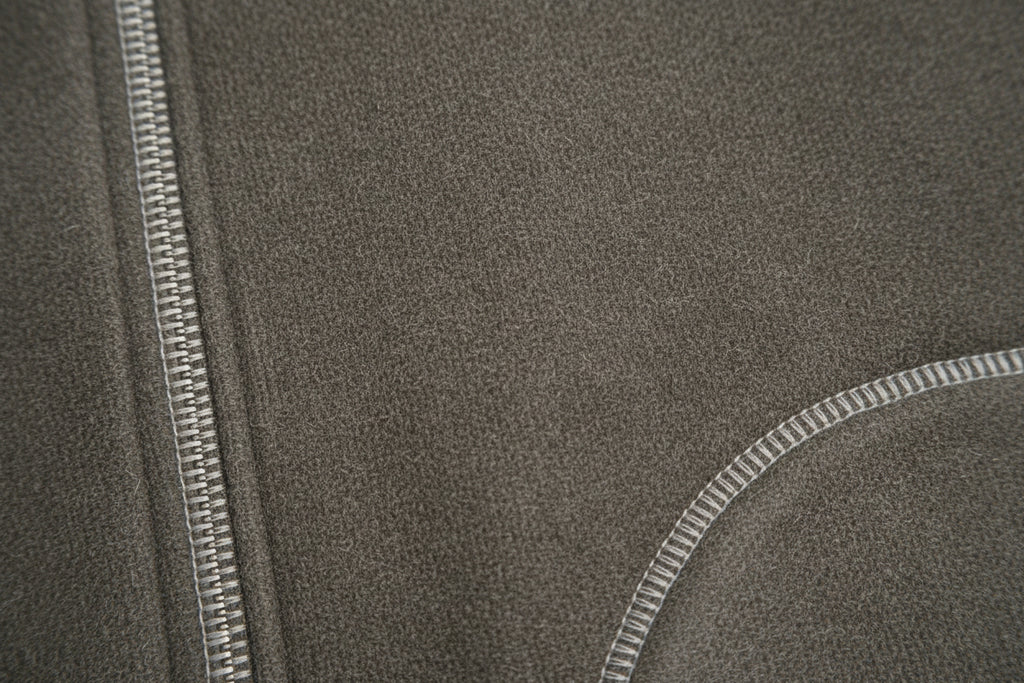Cardigan Zip Wool-Texture