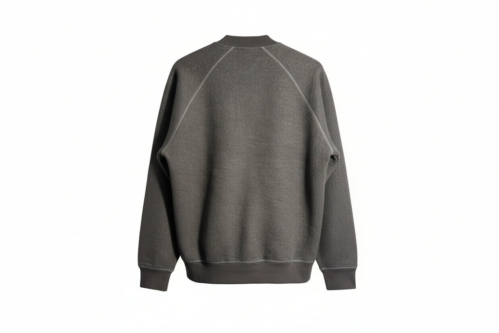 Cardigan Zip Wool-Texture