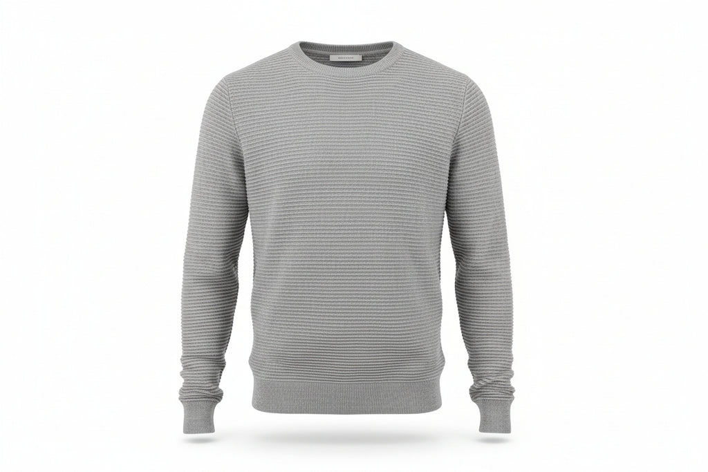 Suéter de Ribbed Horizontal