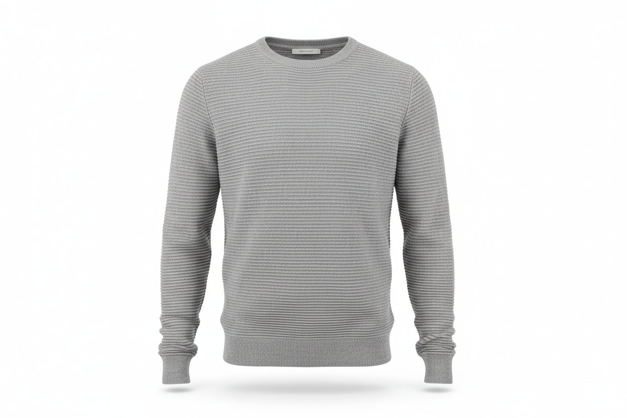 Suéter de Ribbed Horizontal