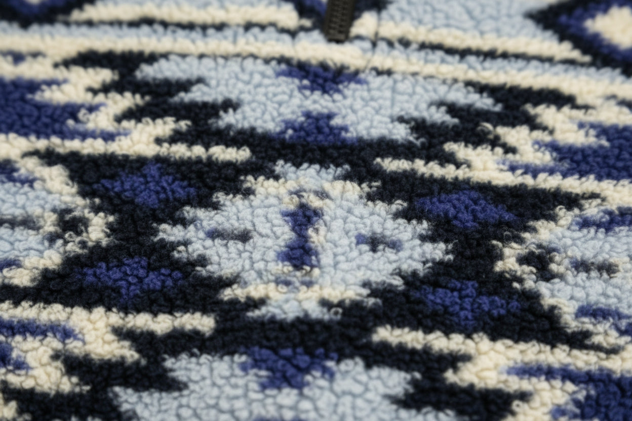 Quarter-Zip Midnight Geo