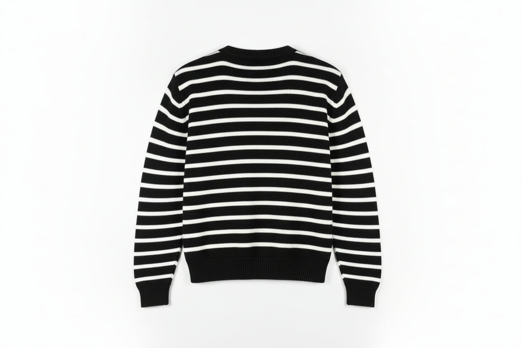 Bold Stripe Crewneck