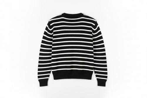 Bold Stripe Crewneck