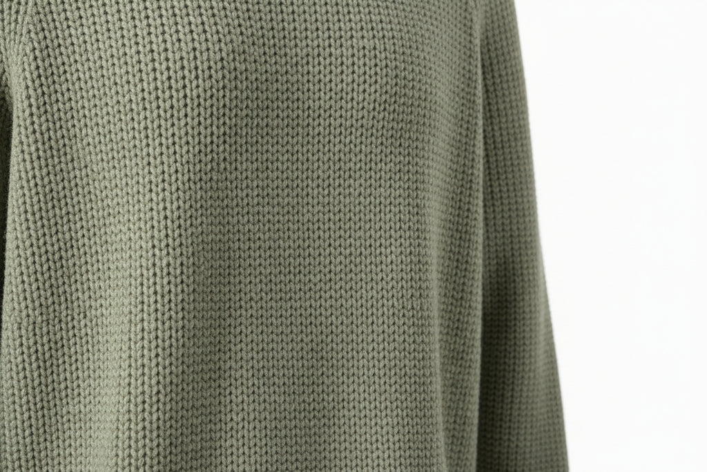 Honeycomb Knit Crewneck