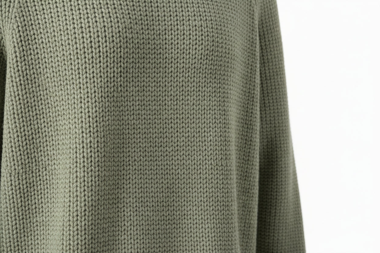 Honeycomb Knit Crewneck