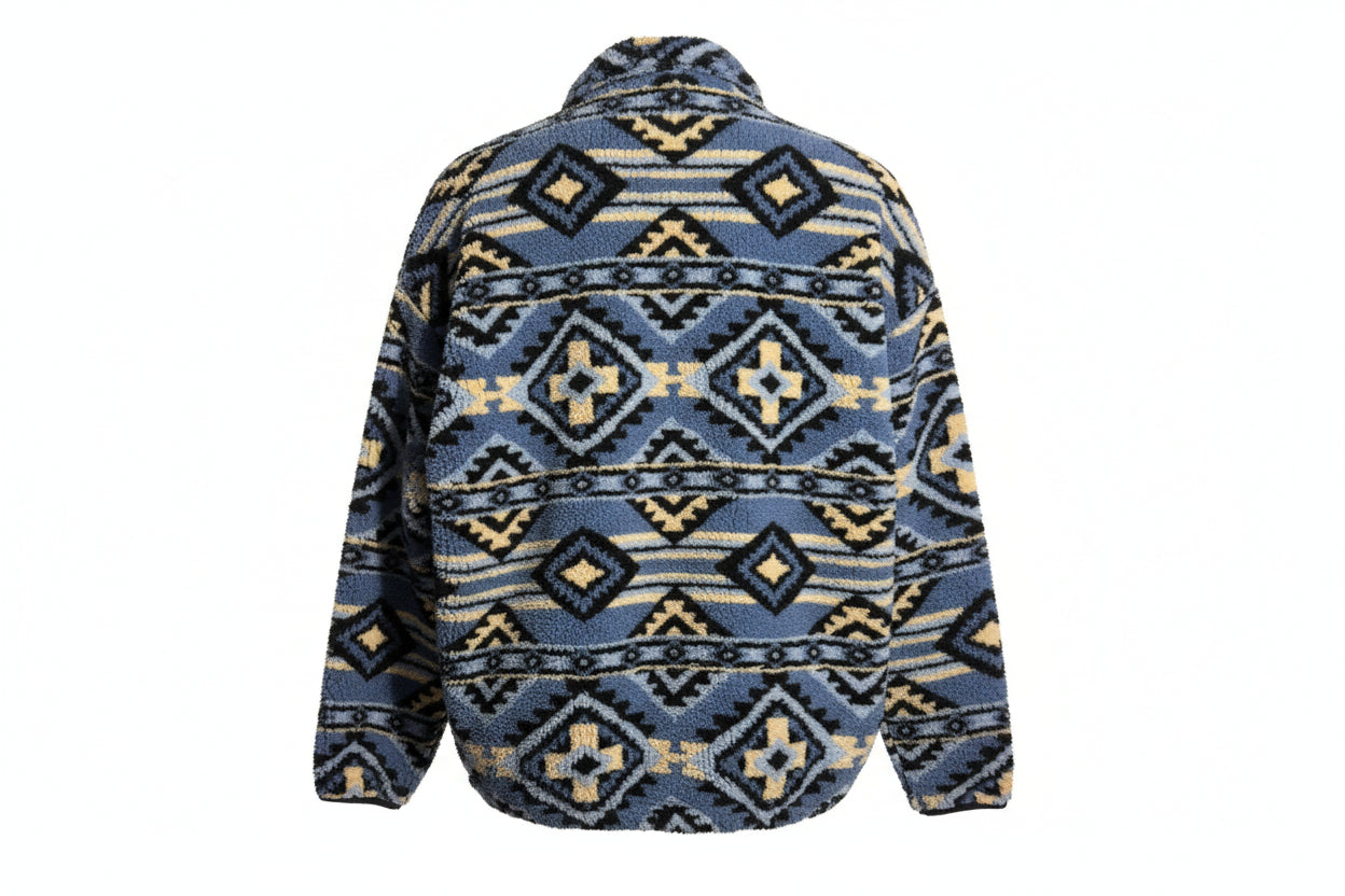 Quarter-Zip Aztec