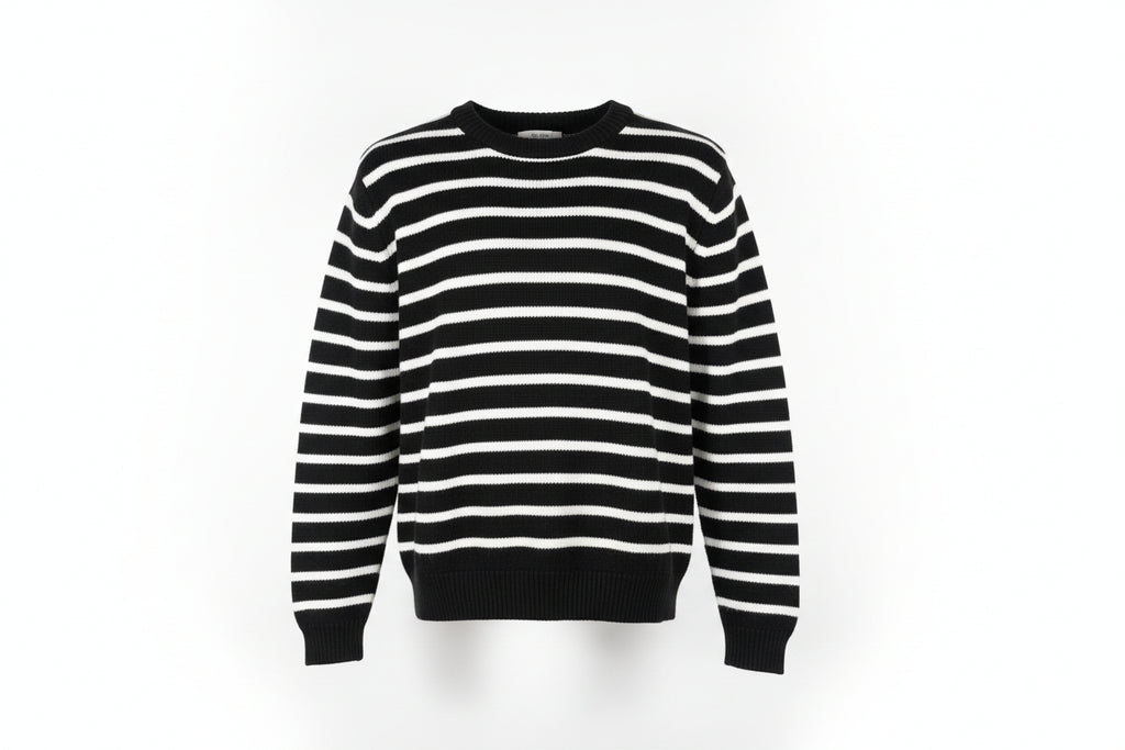 Bold Stripe Crewneck
