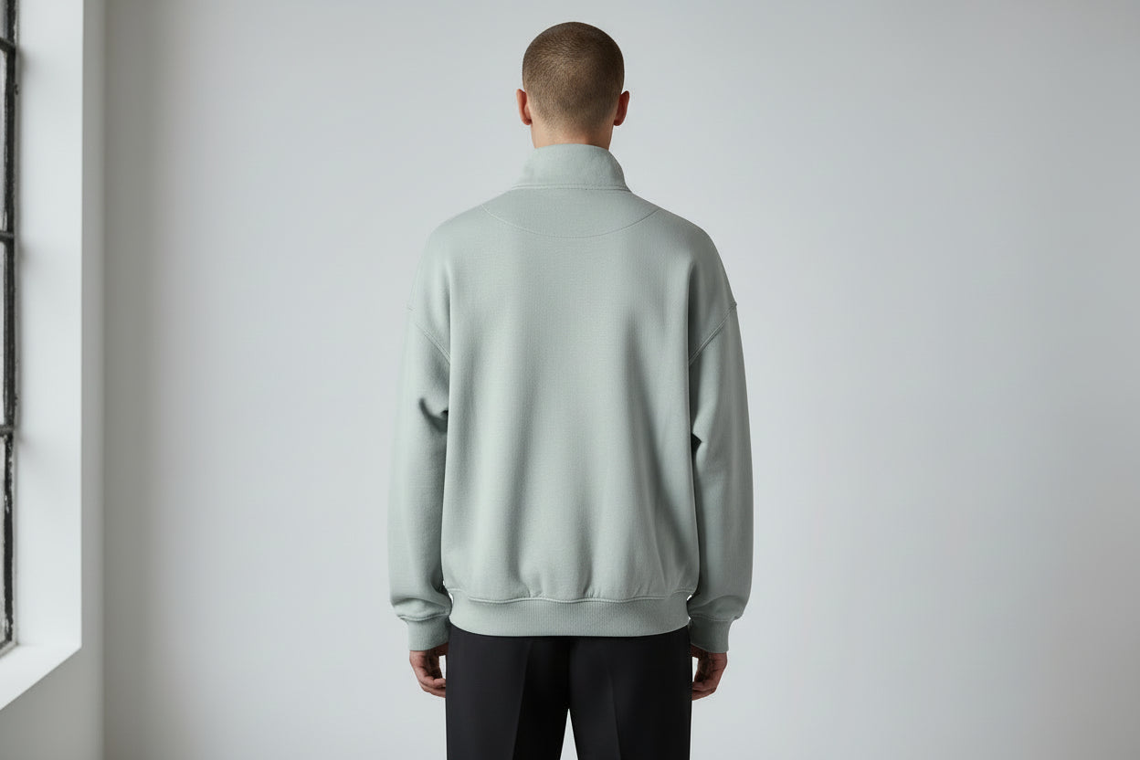 Quarter-Zip Vintage Wash