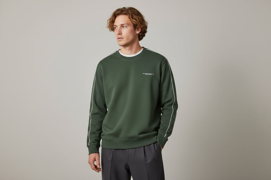 Crewneck Retro Piping